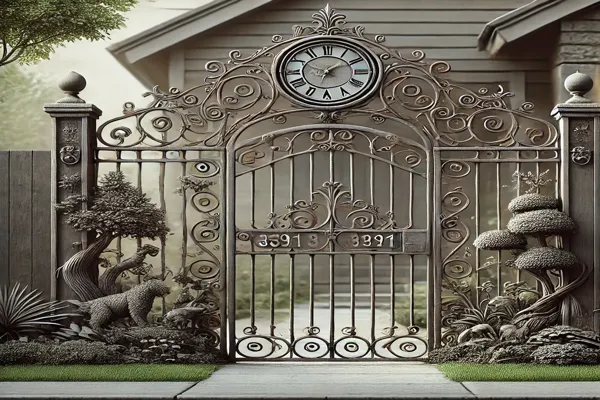 maintain wrought iron gates