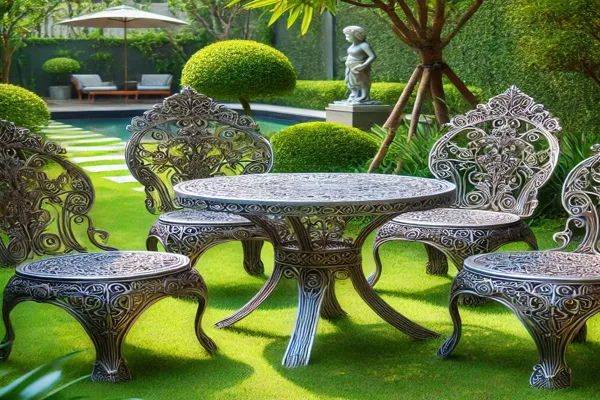 metal garden furniture