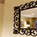 wrought iron mirrors